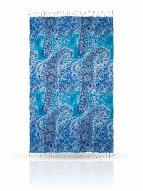 Палантин Женский S-ANIMAL.PAISLEY/BLUE